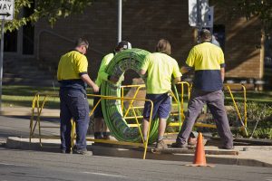 Déploiement fibre optique - COMAC