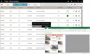 Vue génération fiche FOA de la fonctionnalité FiberScript de déploiement du réseau souterrain