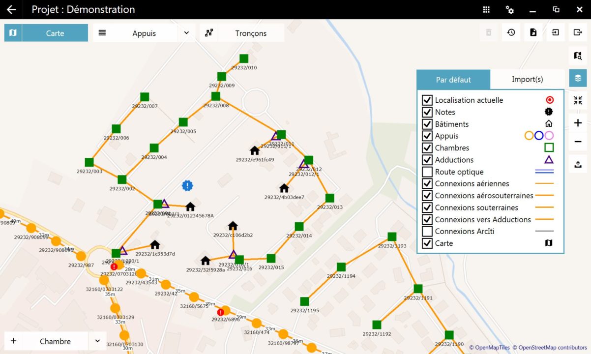 Télécharger gratuitement fonds de carte ou plans proposés par Cap Carto